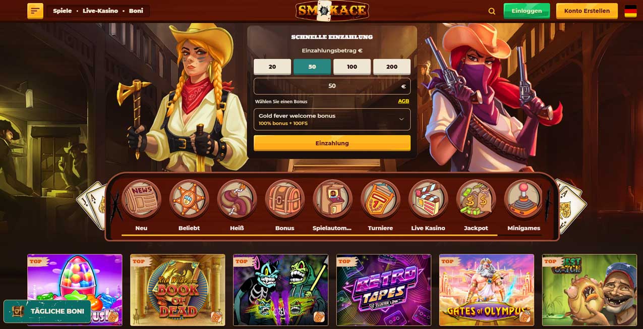 SmokAce Casino spielen